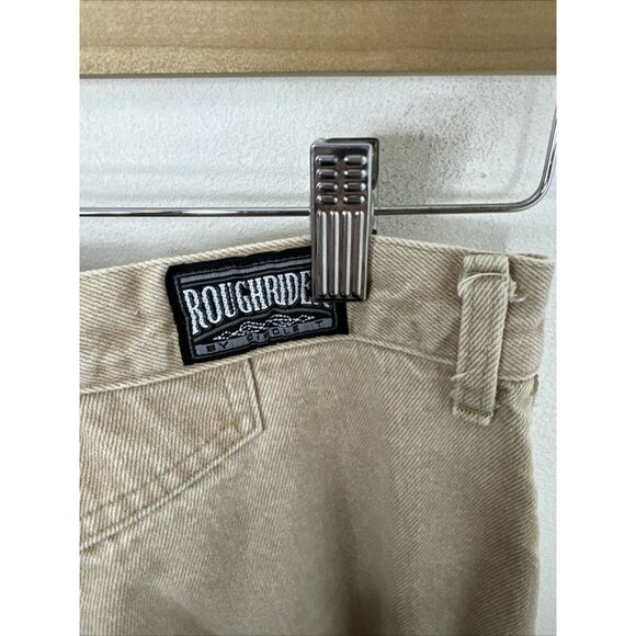 Vintage RoughRider High Rise Jeans Woman 7/8 Denim 28X36 Bareback Rough Rider - Picture 5 of 8